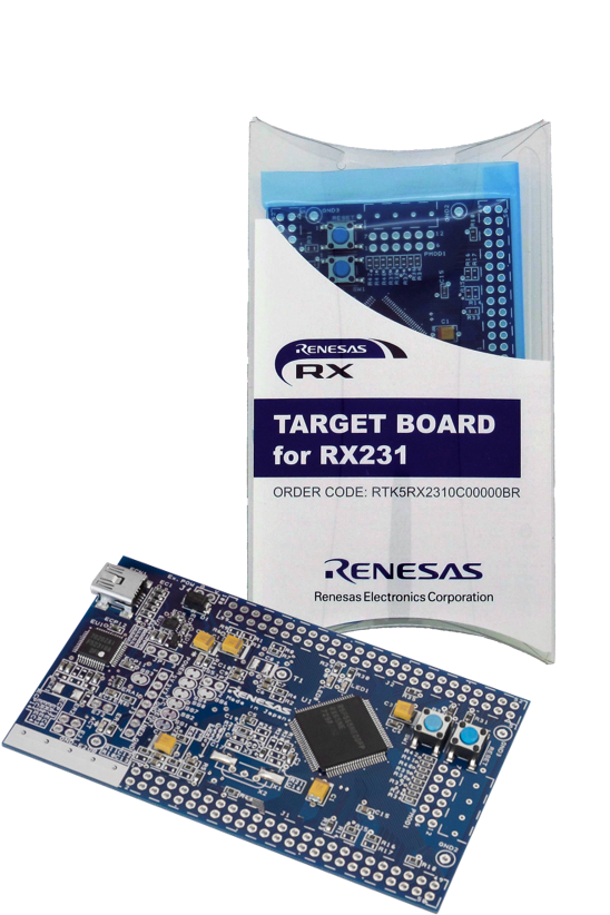 RTK5RX2310C00000BR - Target Board for RX231 | Renesas ルネサス
